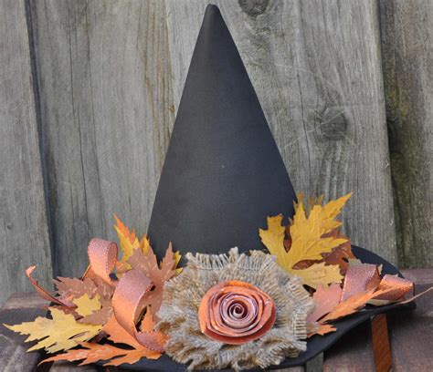 The Art and Craft of Creating Leafy Witch Hats